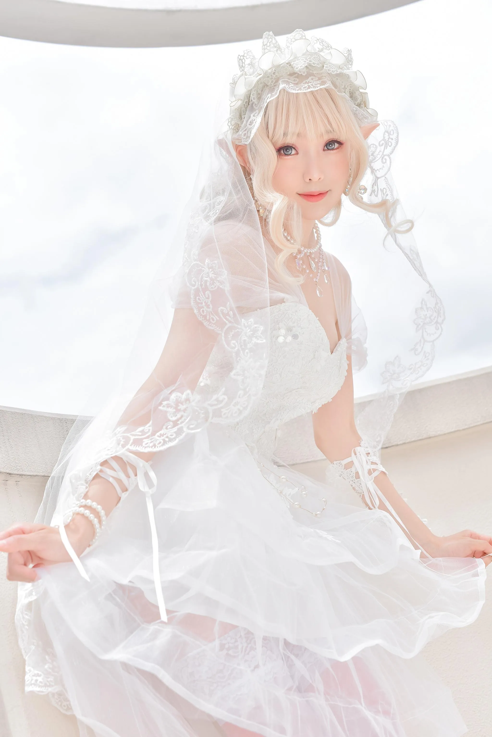 ElyEE子 – NO.87 Bride  Lingerie [65P]插图5